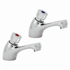 Inome Twin Basin Taps Chrome