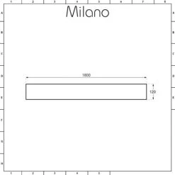 Milano Rasa - 1800mm Slate Effect Rectangular Shower Tray Side Panel And Fixing Kit - Light Grey -Comfort Bathroom Store 34114304 4