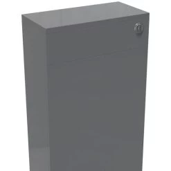 NRG 500mm Bathroom Toilet Back To Wall Unit With Concealed Cistern Furniture Units Gloss Grey 11 NRG 500mm Bathroom Toilet Back To Wall Unit With Concealed Cistern Furniture Units Gloss Grey -Comfort Bathroom Store 34185219 5