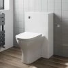 Modern Artis Toilet Soft Close Seat Back To Wall Cistern Furniture Unit White -Comfort Bathroom Store 34349042 1