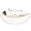 SIMBA CORNER WHIRLPOOL BATH TUB MODEL DUBAI 135 X 135 Cm -Comfort Bathroom Store 3447364 1