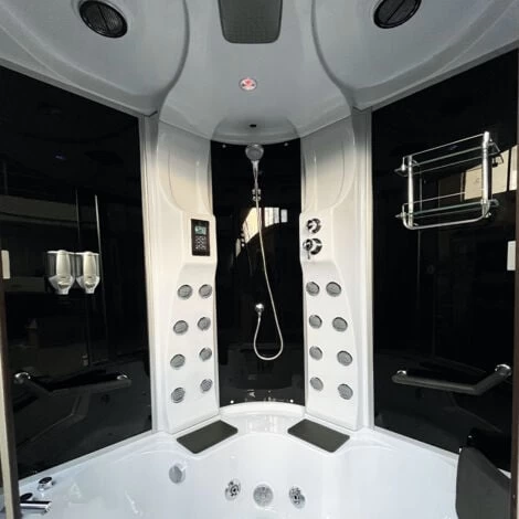 SIMBA WHIRLPOOL BATH TUB SHOWER Model MONTECARLO 150 X 150 CM (cm 230 H) 6 SIMBA WHIRLPOOL BATH TUB SHOWER Model MONTECARLO 150 X 150 CM (cm 230 H) - Image 4