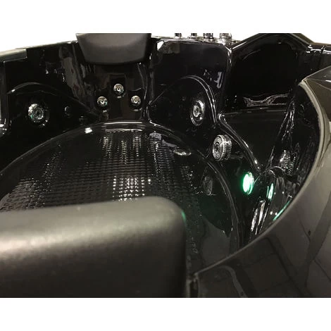 SIMBA WHIRLPOOL BATH CHROMOTHERAPY Model "BARRACUDA" 150 X 150 Cm 7 SIMBA WHIRLPOOL BATH CHROMOTHERAPY Model "BARRACUDA" 150 X 150 Cm - Image 5