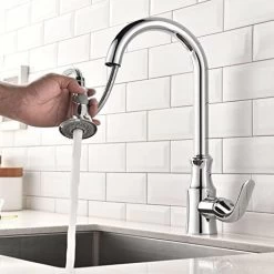 Brushed Nickel Countertop Sink Mixer Tap - Saona -Comfort Bathroom Store 35172642 2