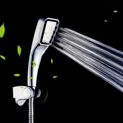 Handheld Shower Head Wall Mounted Shower Bracket Adjustable Wide Angle To Fit Any Bathroom -Comfort Bathroom Store 35398977 3