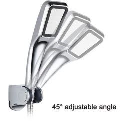 Handheld Shower Head Wall Mounted Shower Bracket Adjustable Wide Angle To Fit Any Bathroom -Comfort Bathroom Store 35398977 4