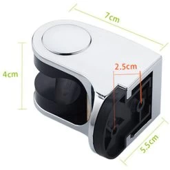 Handheld Shower Head Wall Mounted Shower Bracket Adjustable Wide Angle To Fit Any Bathroom -Comfort Bathroom Store 35398977 5