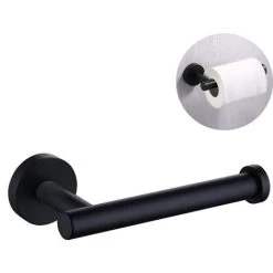 Stainless Steel Toilet Tissue Holder Half Open Toilet Roll Holder Dispenser Round Wall Mount Bathroom And Kitchen