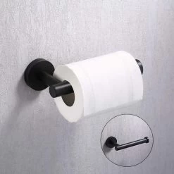 Stainless Steel Toilet Tissue Holder Half Open Toilet Roll Holder Dispenser Round Wall Mount Bathroom And Kitchen 10 Stainless Steel Toilet Tissue Holder Half Open Toilet Roll Holder Dispenser Round Wall Mount Bathroom And Kitchen -Comfort Bathroom Store 35399072 4