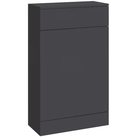 Orbit Life Back To Wall WC Unit 500mm Wide - Matt Grey 3 Orbit Life Back To Wall WC Unit 500mm Wide - Matt Grey