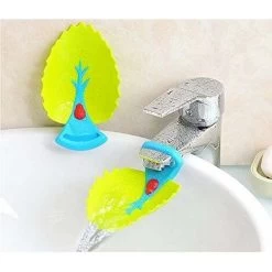 Newest Leaves Type Kids Faucet Extender-Sink Handle Extender For Kids-Baby Toddlers Laundry Room Accessory Make Your Love Hand Kids SOEKAVIA -Comfort Bathroom Store 37543442 5