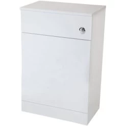 Orbit Verona Back To Wall WC Unit 500mm Wide - Gloss White