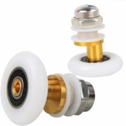 4 Piece Shower Caster Shower Caster Shower Door Wheel Shower Door Sliding Rollers Replacement Roller For Shower Door Roller (23mm) SOEKAVIA -Comfort Bathroom Store 38917694 5