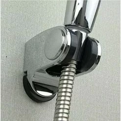 Silver Shower Head Holders Adjustable Shower Wall Mounted Shower Bracket, Used To Fix Shower Head In Bathroom Height Adjustable, Chrome Surface SOEKAVIA -Comfort Bathroom Store 38918772 3