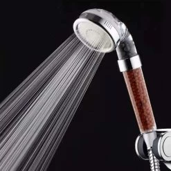 Silver Shower Head Holders Adjustable Shower Wall Mounted Shower Bracket, Used To Fix Shower Head In Bathroom Height Adjustable, Chrome Surface SOEKAVIA -Comfort Bathroom Store 38918772 5