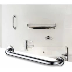 Bathroom Grab Bars Bathroom Bathtub Handle Stainless Steel Senior Bathtub Handle Shower Handle Handrail Safety Bars For Seniors SOEKAVIA -Comfort Bathroom Store 38919552 3