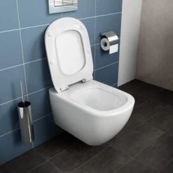Ideal Standard TESI - AquaBlade Rimless Toilet Bowl + Ultra-thin Softclose Seat (T354601) 9 Ideal Standard TESI - AquaBlade Rimless Toilet Bowl + Ultra-thin Softclose Seat (T354601) -Comfort Bathroom Store 39021486 3