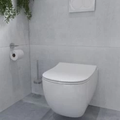 Ideal Standard TESI - AquaBlade Rimless Toilet Bowl + Ultra-thin Softclose Seat (T354601) 10 Ideal Standard TESI - AquaBlade Rimless Toilet Bowl + Ultra-thin Softclose Seat (T354601) -Comfort Bathroom Store 39021486 4