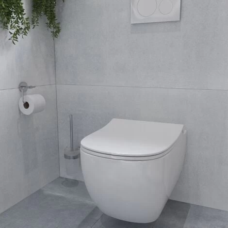 Ideal Standard TESI - AquaBlade Rimless Toilet Bowl + Ultra-thin Softclose Seat (T354601) 6 Ideal Standard TESI - AquaBlade Rimless Toilet Bowl + Ultra-thin Softclose Seat (T354601) - Image 4