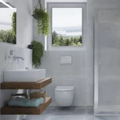 Ideal Standard TESI - AquaBlade Rimless Toilet Bowl + Ultra-thin Softclose Seat (T354601) 11 Ideal Standard TESI - AquaBlade Rimless Toilet Bowl + Ultra-thin Softclose Seat (T354601) -Comfort Bathroom Store 39021486 5