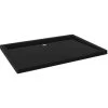 Rectangular ABS Shower Base Tray Black 70x100 Cm VidaXL -Comfort Bathroom Store 39533349 1
