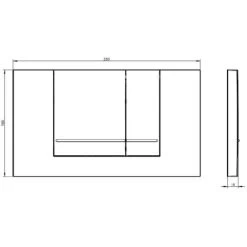 Villeroy & Boch Toilet Set Frame + Swiss Aqua Technologies WC Rimless With Invisible Fixings + White Flush Plate (ViConnectSATrimless-2) -Comfort Bathroom Store 39644835 4