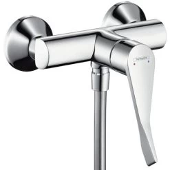 Hansgrohe Focus Care PRM Shower Mixer With Extra Long Handle, Adjustable Temperature Limiter, Chrome (31916000)