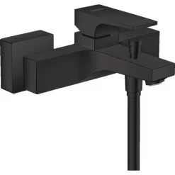 Hansgrohe Metropol Single Lever Manual Shower/bath Mixer For Exposed Installation With Lever Handle, Matt Black (32540670)