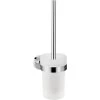 Hansgrohe Logis Universal Toilet Brush With Holder, Chrome (41722000)