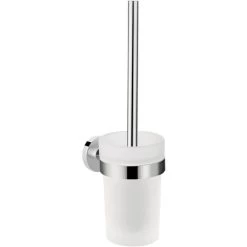 Hansgrohe Logis Universal Toilet Brush With Holder, Chrome (41722000)