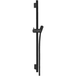 Hansgrohe Shower Set Ecostat Comfort Mixer + Unica Bar 65 Cm + Raindance 120 Select E 3-jet Hand Shower, Matt Black (13116670-SET) -Comfort Bathroom Store 39948701 3