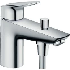 Hansgrohe Logis C2 Monotrou Bath/shower Mixer With 2-speed Cartridge (71315000)