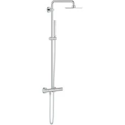 Grohe Euphoria Cube 150 Shower System With Thermostatic Mixer For Wall Mounting , Chrome (27932000)