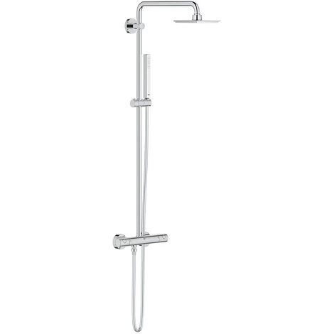 Grohe Euphoria Cube 150 Shower System With Thermostatic Mixer For Wall Mounting , Chrome (27932000) 3 Grohe Euphoria Cube 150 Shower System With Thermostatic Mixer For Wall Mounting , Chrome (27932000)