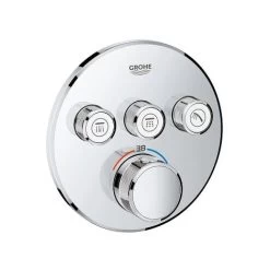 Grohe Grohtherm SmartControl Thermostat For Concealed Installation With 3 Valves (29121000)