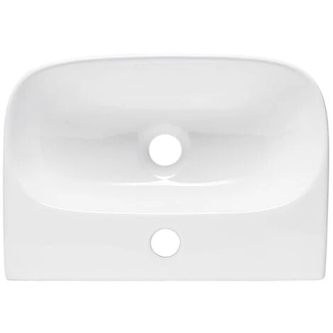 Swiss Aqua Technologies Brevis Wall Hung Washbasin With Tap Hole, 43x30x13cm (SATBRE4330R) 4 Swiss Aqua Technologies Brevis Wall Hung Washbasin With Tap Hole, 43x30x13cm (SATBRE4330R) - Image 2