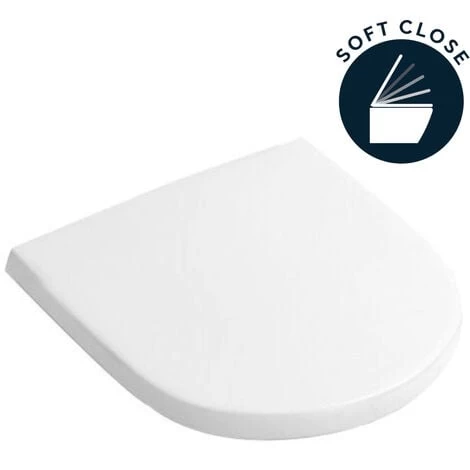 Villeroy & Boch O.Novo Removable Seat With Soft Close For Toilet Bowl And Wall-hung Toilet (9M38S101) 3 Villeroy & Boch O.Novo Removable Seat With Soft Close For Toilet Bowl And Wall-hung Toilet (9M38S101)