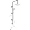Shower Set DUSCHTRAUM Chrome And White EISL -Comfort Bathroom Store 42061680 1