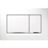 Geberit Flush Plate Sigma30 For Dual Flush, White / Gloss Chrome-plated (115.883.KJ.1) -Comfort Bathroom Store 42428779 1