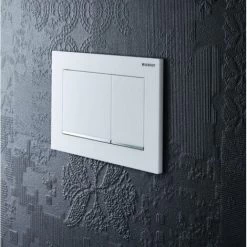 Geberit Flush Plate Sigma30 For Dual Flush, White / Gloss Chrome-plated (115.883.KJ.1) -Comfort Bathroom Store 42428779 4