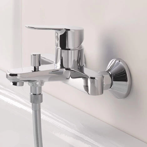 Grohe Single Lever Bath/ Shower Mixer 1/2'' , Chrome (MitigeurBD1) 4 Grohe Single Lever Bath/ Shower Mixer 1/2'' , Chrome (MitigeurBD1) - Image 2