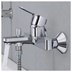Grohe Single Lever Bath/ Shower Mixer 1/2'' , Chrome (MitigeurBD1) 9 Grohe Single Lever Bath/ Shower Mixer 1/2'' , Chrome (MitigeurBD1) -Comfort Bathroom Store 42430241 3