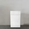 Back To Wall Bathroom Toilet Unit Concealed Cistern Furniture 500mm Gloss White -Comfort Bathroom Store 43231555 1