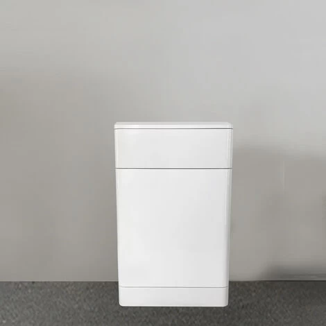 Back To Wall Bathroom Toilet Unit Concealed Cistern Furniture 500mm Gloss White 3 Back To Wall Bathroom Toilet Unit Concealed Cistern Furniture 500mm Gloss White