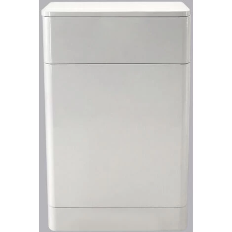 Back To Wall Bathroom Toilet Unit Concealed Cistern Furniture 500mm Gloss White 5 Back To Wall Bathroom Toilet Unit Concealed Cistern Furniture 500mm Gloss White - Image 3