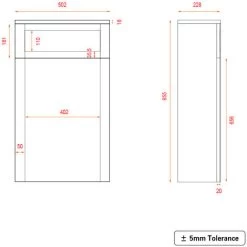 Bathroom Concealed Cistern Furniture Back To Wall Toilet Unit Matte Grey 9 Bathroom Concealed Cistern Furniture Back To Wall Toilet Unit Matte Grey -Comfort Bathroom Store 43231560 4