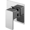Nuie Windon Square Concealed Stop Tap Shower Valve - Chrome -Comfort Bathroom Store 43328999 1