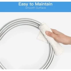 Shower Hose 1.5m Shower Hoses For Large Shower Head With Anti-Kink Brass Connections PVC Shower Pipe , Flexible And Leak Proof -Comfort Bathroom Store 44071092 4