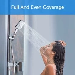 Shower Hose 1.5m Shower Hoses For Large Shower Head With Anti-Kink Brass Connections PVC Shower Pipe , Flexible And Leak Proof -Comfort Bathroom Store 44071092 5