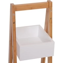 HOMCOM 3 Tier A Frame Bathroom Shower Caddy Storage Unit Shelving Organizer 11 HOMCOM 3 Tier A Frame Bathroom Shower Caddy Storage Unit Shelving Organizer -Comfort Bathroom Store 4465858 5